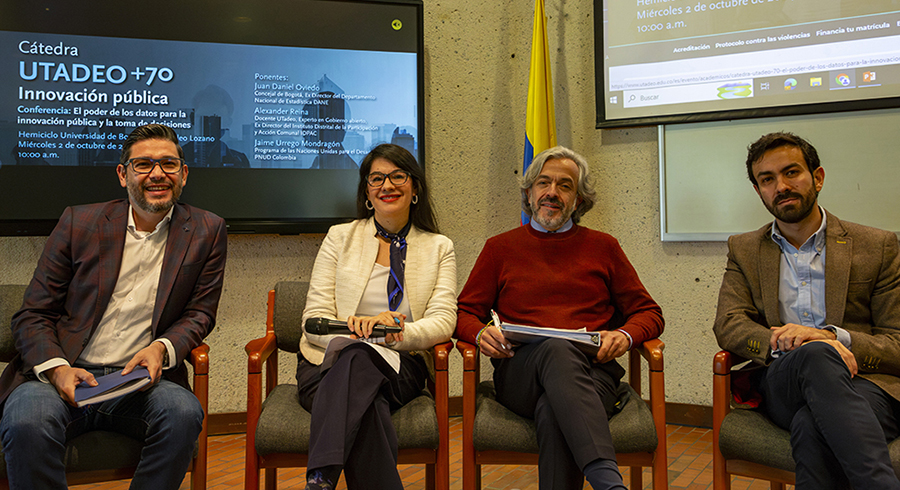 El poder de los datos para la innovación pública Foro innovación pública de Utadeo