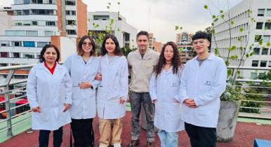Bogotá, Colombia Grupo de estudiantes de Ingeniería de Alimentos que participó en el desarrollo del suplemento