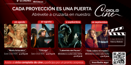 Programación del Ciclo Cine agosto/septiembre