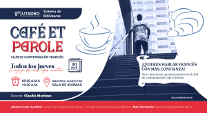 Café et parole- Club de conversación en francés