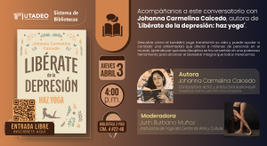 Conversatorio con la autora Johanna Carmelina Caicedo Conversatorio con la autora Johanna Carmelina Caicedo