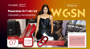 Webinar WGSN - Pasarelas O/I 26/27 Calzado y Accesorios. 