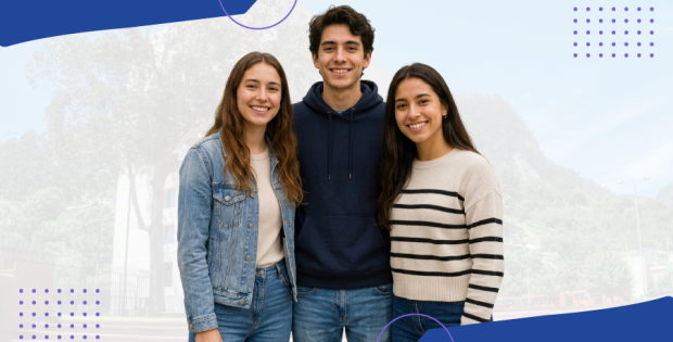 Jóvenes estudiantes universidad Jorge Tadeo Lozano