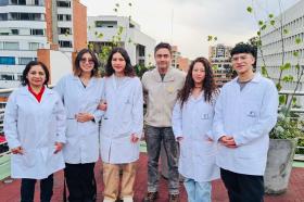 Bogotá, Colombia Grupo de estudiantes de Ingeniería de Alimentos que participó en el desarrollo del suplemento