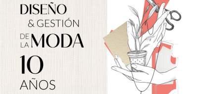 Invitación de la Carrera de Diseño y Gestión de la Moda de Utadeo a su décimo aniversario