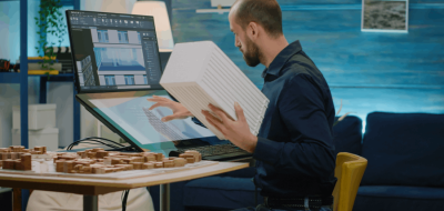 Arquitecto usa la metodología BIM para su proyecto de construcción